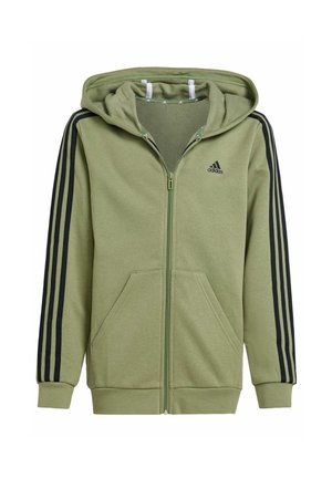 HOOD - Sudadera con cremallera - tent green   black