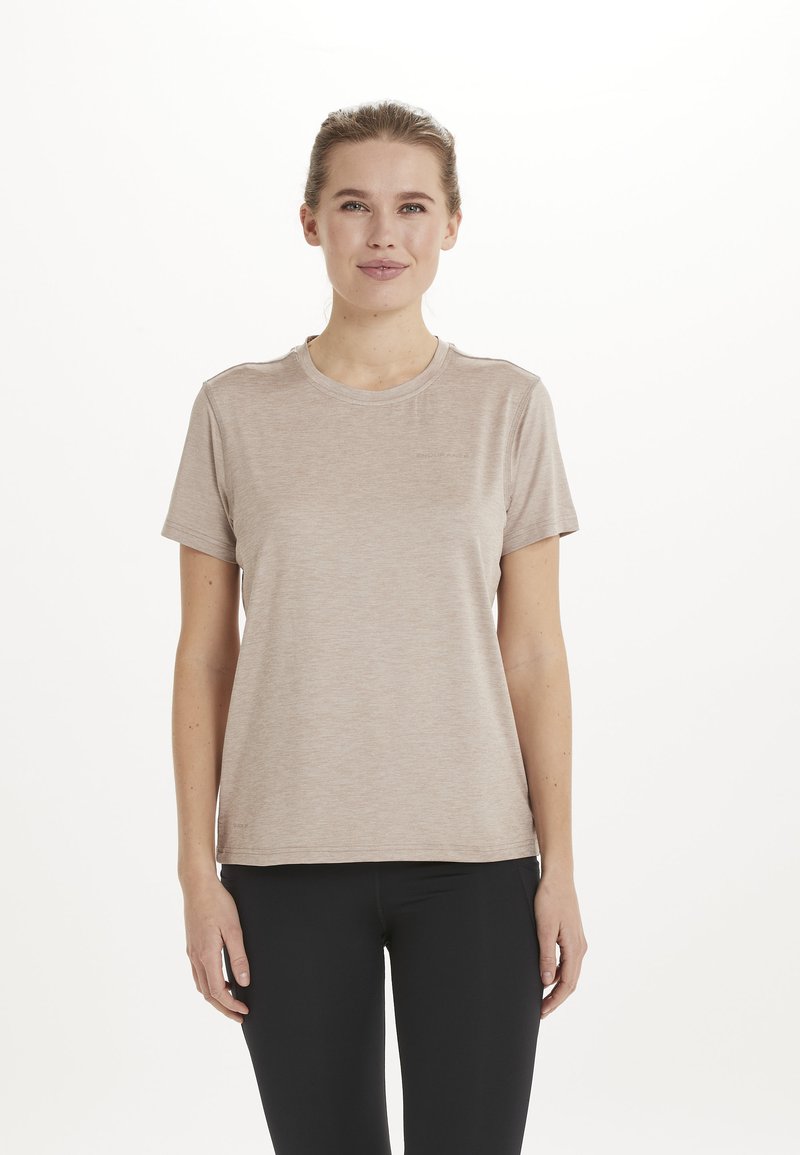 Endurance MAJE - T-shirt till träning - warm taupe