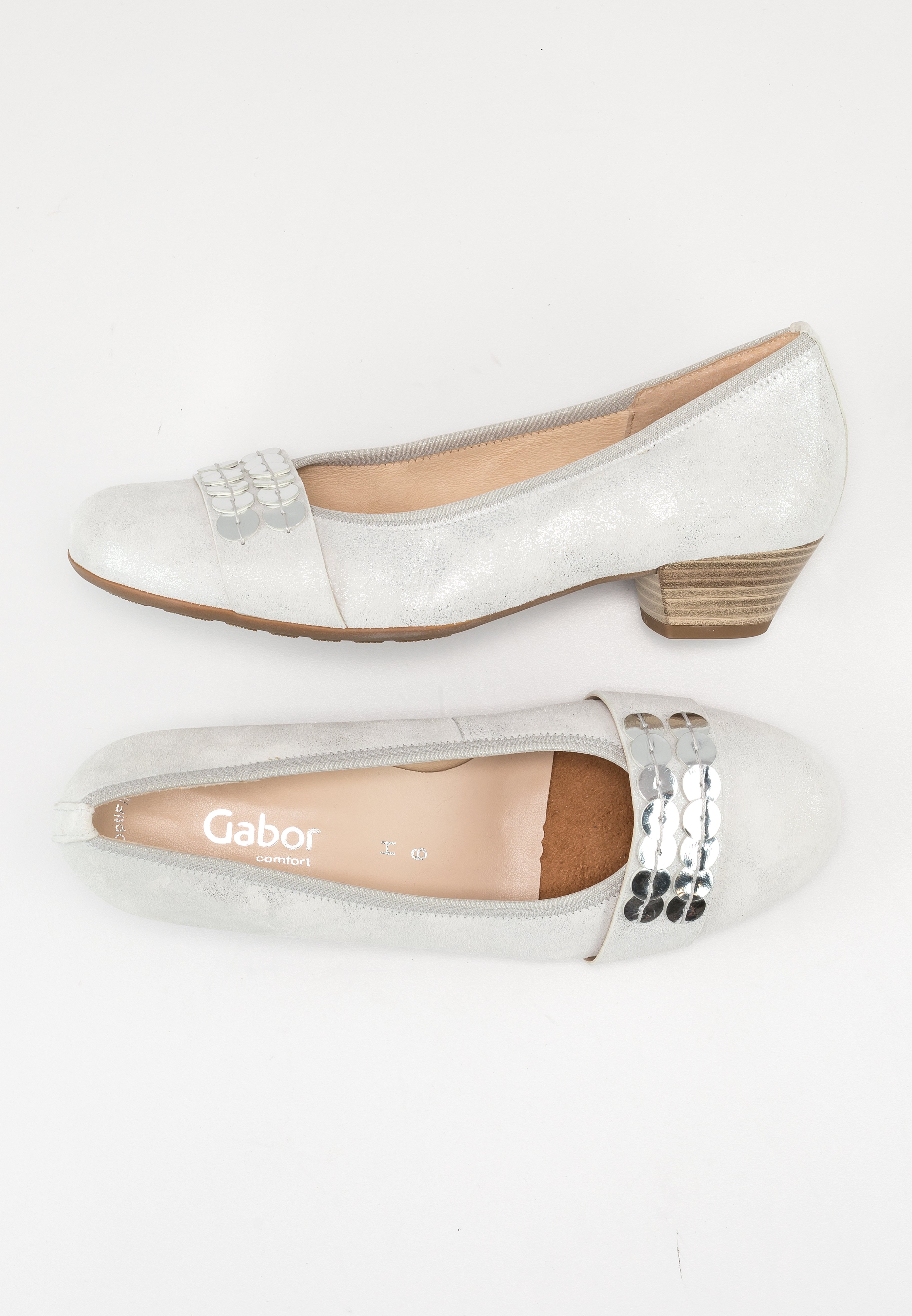 Gabor Ballerina's - grey/grijs - (Pre-owned) - Zalando.nl