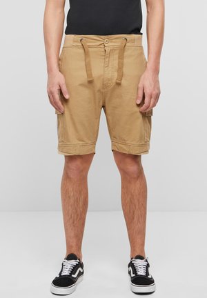 Brandit PACKHAM VINTAGE - Šorti - camel