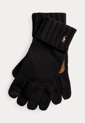 Polo Ralph Lauren, MERINO WOOL TOUCH SCREEN GLOVES - Ръкавици - black