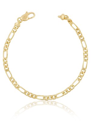 BRACELET FIGARO , 22CM, 4MM - Armband - gelbgoldfarben