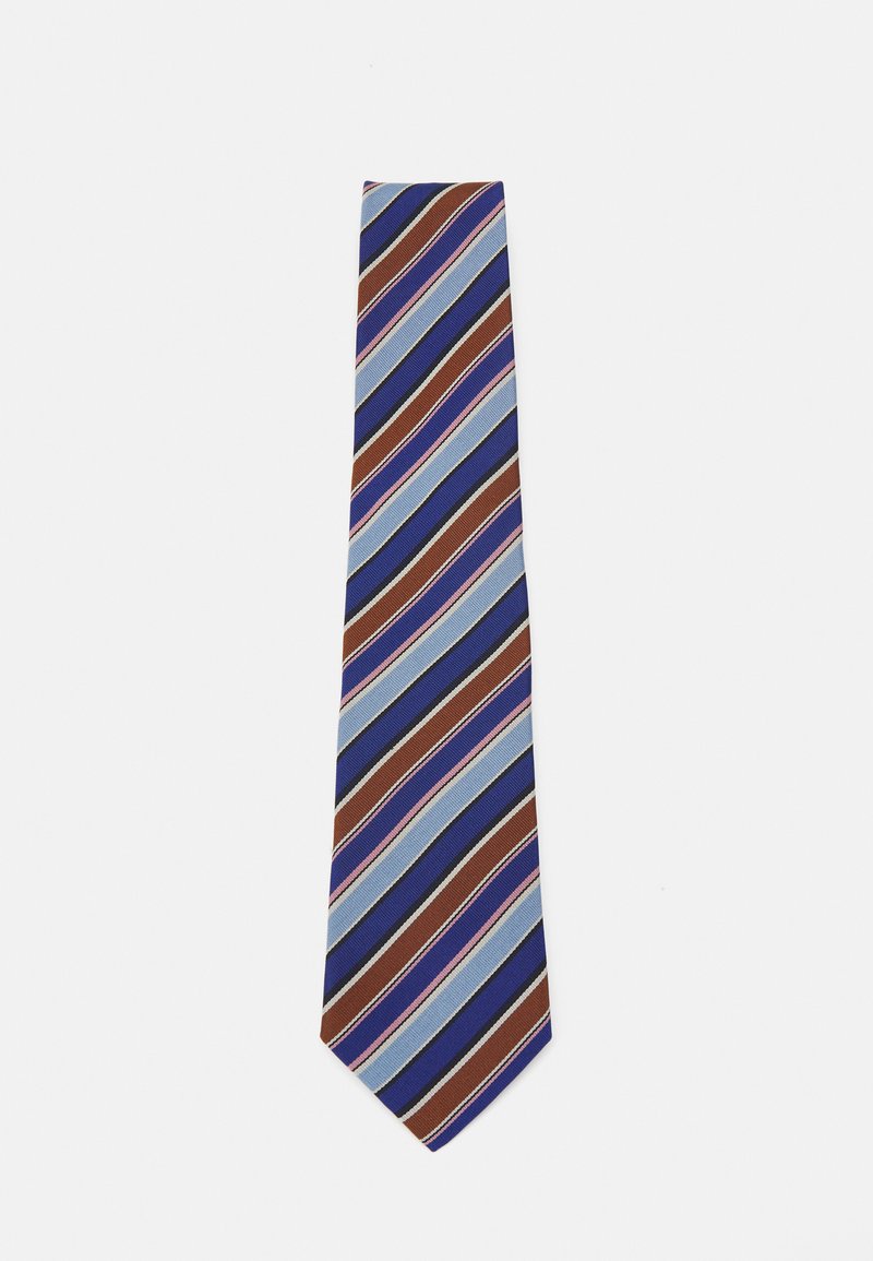 Paul Smith TIE CLUB STRIPE UNISEX - Tie - blue