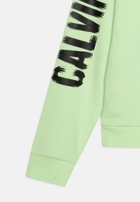 Calvin Klein Jeans PIXEL LOGO RELAXED HOODIE - Felpa con cappuccio - exotic mint