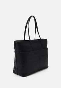 Guess POWER PLAY LARGE TECH TOTE SET - Shopping bag - black