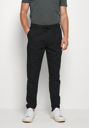 Stoffhose - black