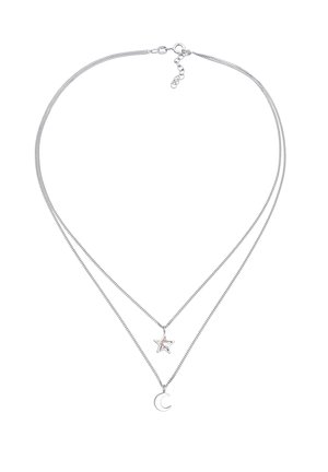 LAYER STAR MOON - Ketting - silber