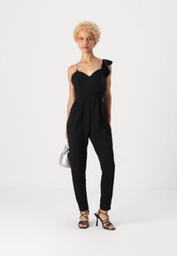 WAL G PETITE MEGAN PEARL STRAP  - Kombinezonas - black