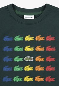 Lacoste TINY ICON TEE - T-shirts med print - dark green