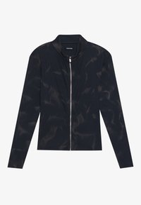 UNISEX - Sweatjacke - black/sand