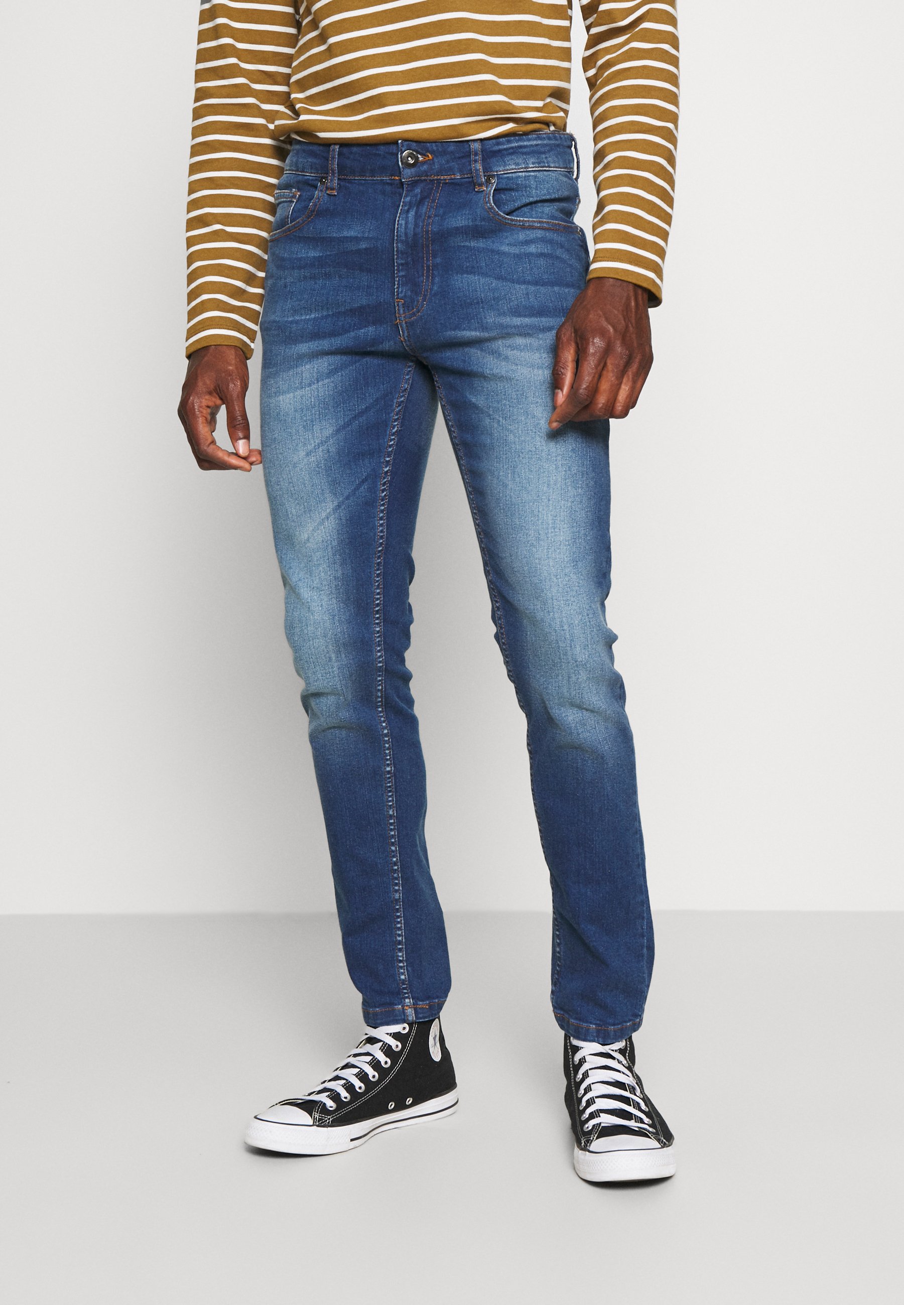 Pier One Slim fit jeans - blue denim - Zalando.de