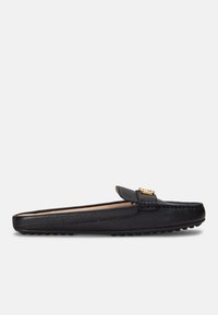 Lauren Ralph Lauren BARNSBURY PEBBLED LEATHER MULE - Iešļūcenes - black