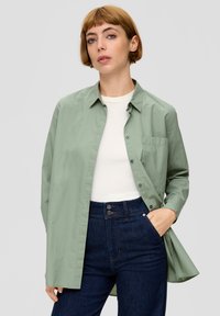 s.Oliver Overhemdblouse - salbeigrün