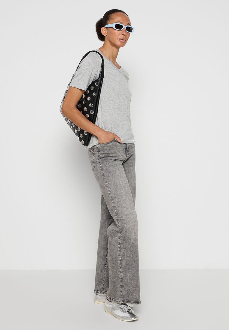 True Religion T-shirt basic grijs True Religion T-shirt basic grijs