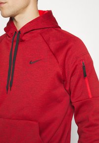 Nike Performance Sweatshirt com capuz - team red heather/university red/black