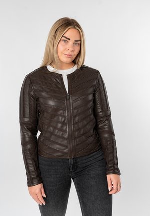 Lederjacke - brown