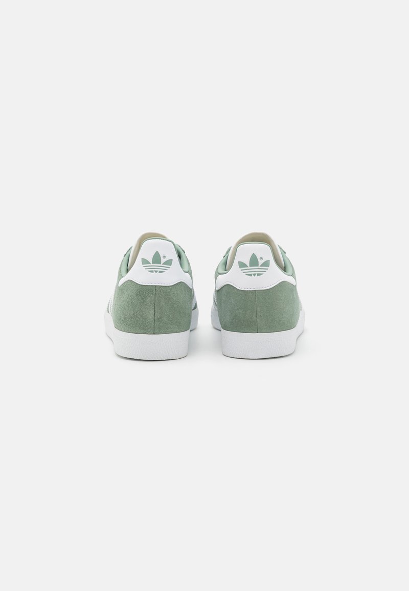 adidas gazelle silver green womens ADIDAS ORIGINALS Green Gazelle Bold sneakers for women  Pavidas