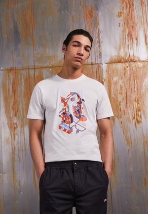 HEADPHONE TEE - T-shirt con stampa - white