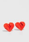PISTIL HEART EARRINGS - Orecchini - coral