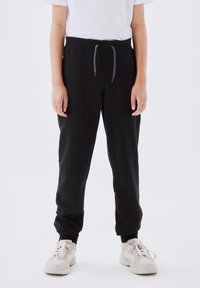 Name it JOGGING 2-ER  - Tracksuit bottoms - schwarz rot