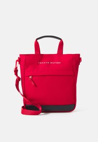 Unselected, medium red/space blue