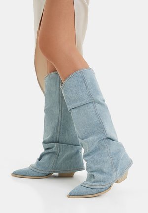 Cowboy-/Bikerboot - multi-coloured