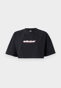 ERA MAXI CROP SCREEN - T-shirt imprimé - black
