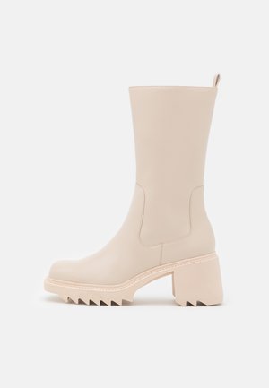 HEELED PROFILE BOOTS - Platform boots - offwhite