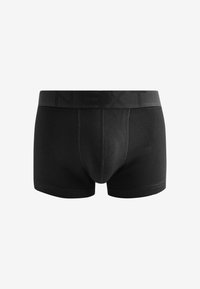 Fekete boxer alsónadrág, puha anyagból készült, széles fekete derékszíjjal, rajta a "NEXT" logóval. Simaszerkezet, testhezálló kialakítás.