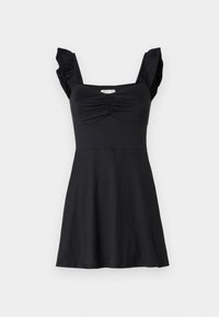 FLUTTER  MINI SKORT  - Nappali ruha - black