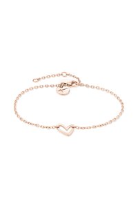 Unselected, rose gold-coloured