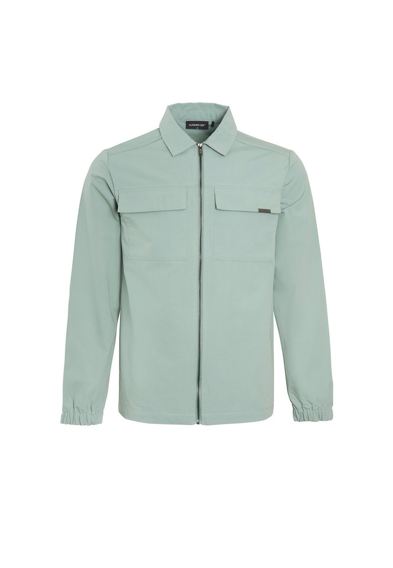 CLOSURE London Lichte jas lichtgroen