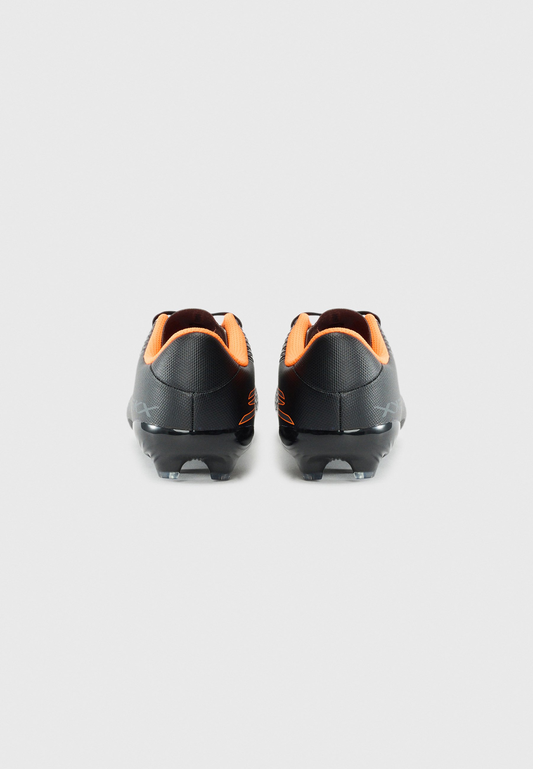 black and orange youth football cleats