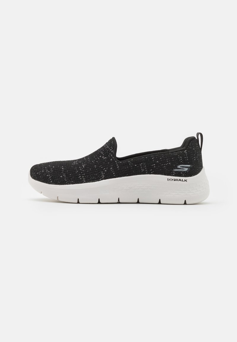 Skechers GO WALK FLEX SLIP ON - Zapatillas - black/white