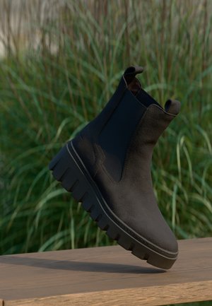 Tamaris, Plateaustiefelette - mocca