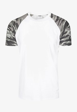 RAGLAN CONTRAST - T-shirt z nadrukiem