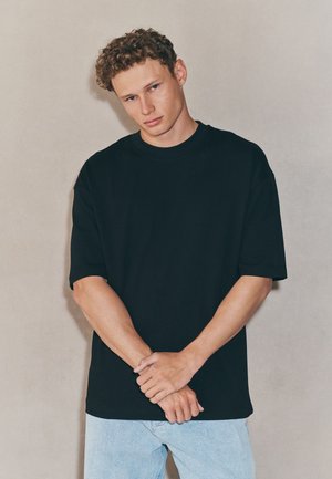 Next, OVERSIZED - EDIT HEAVYWEIGHT - T-Shirt basic - black