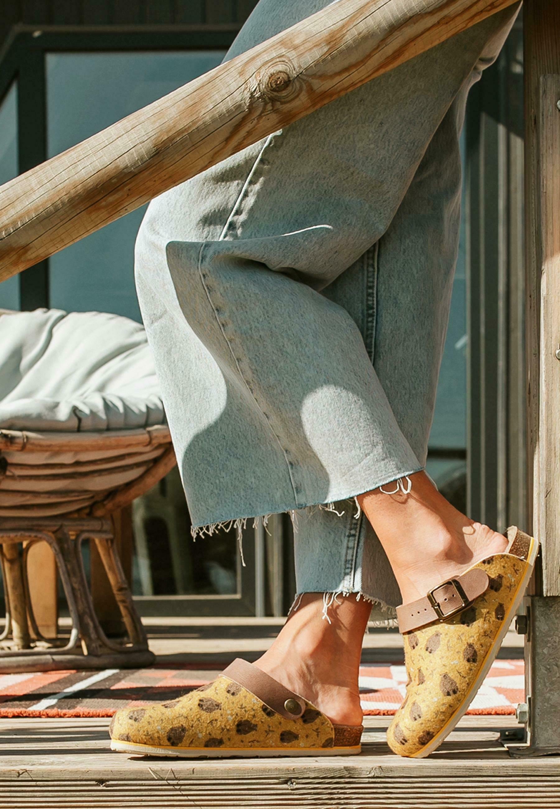 Genuins Sandalias planas - amarillo/mostaza - Zalando.es