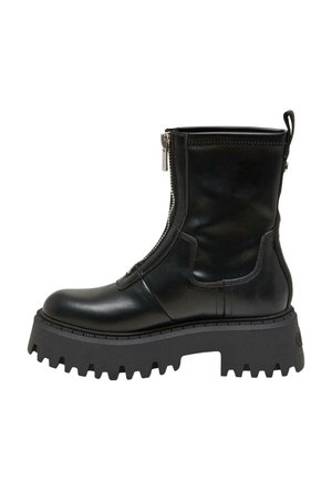 ASPEN ZIP - NAPPA - Bottines à plateau - black