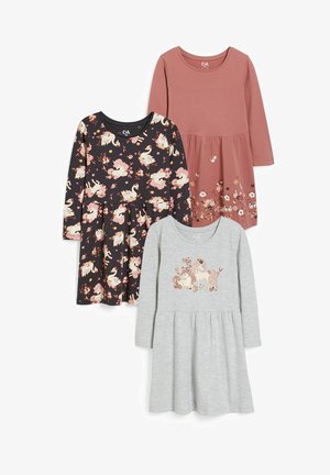 3 PACK - Jurk - coral