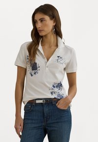Lauren Ralph Lauren - KIEWICK SHORT SLEEVE - Polo shirt - white Thumbnail Image 1