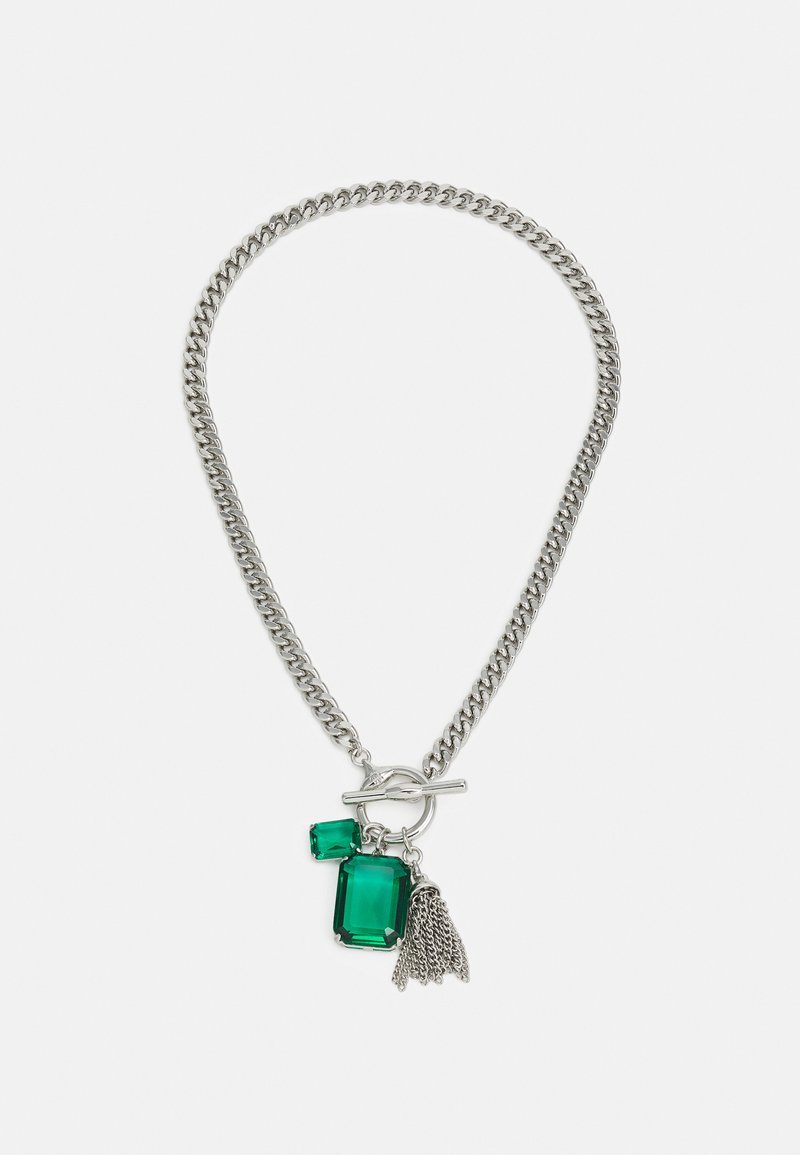 Lauren Ralph Lauren PENDANT Kaulakoru Green hopeanv rinen Zalando fi Lauren Ralph Lauren PENDANT Kaulakoru Green hopeanv rinen Zalando fi