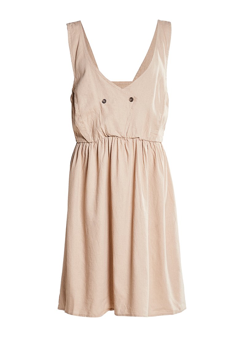 Vero Moda Curve Jurk zandkleur