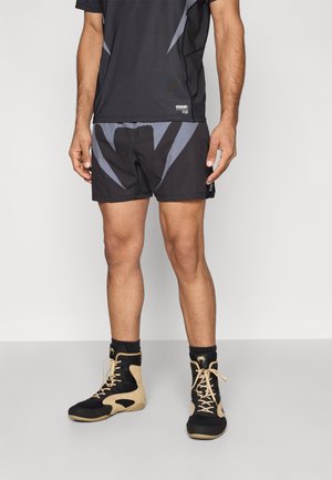 FIGHTSHORTS - Αθλητικό σορτς - black/silver-coloured grey