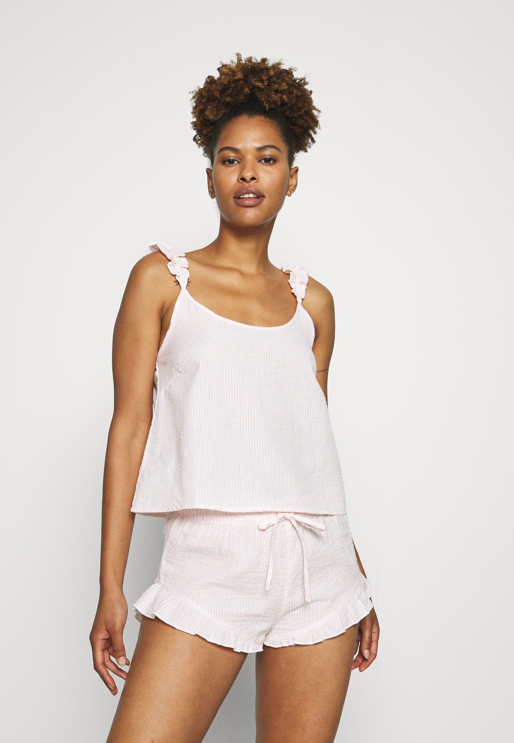 Boux Avenue STRIPE CAMI SHORT SET 