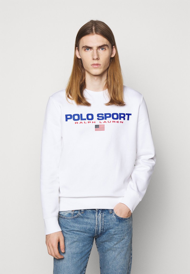 Polo Ralph Lauren POLO SPORT SWEATSHIRT UNISEX - Bluză de molton - white