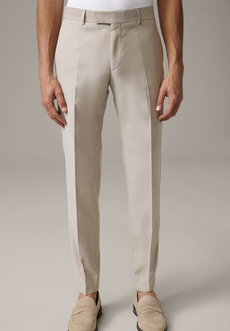 Strellson MELWIN - Chinos tipa bikses - medium beige