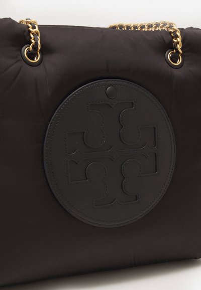 Tory Burch ELLA PUFFY CHAIN TOTE - Shopping bag - black