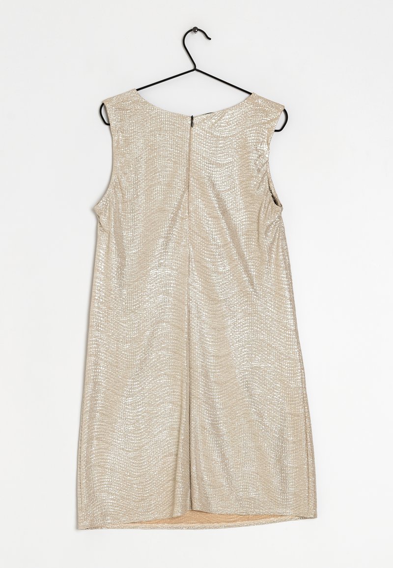 river island dress gold River Island Sequin Cowl Neck Mini Dress in Gold