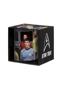 LOGOSHIRT STAR TREK - USS ENTERPRISE - CREW - Trinkflasche - farbig